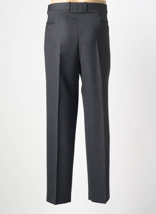 Pantalon droit taille à pinces taille normale gris LUCAN homme
