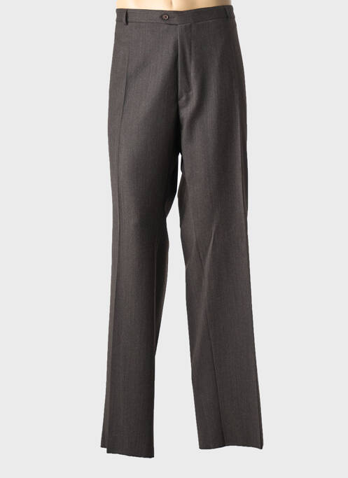 Pantalon droit stretch taille normale gris NINO LORETTI homme