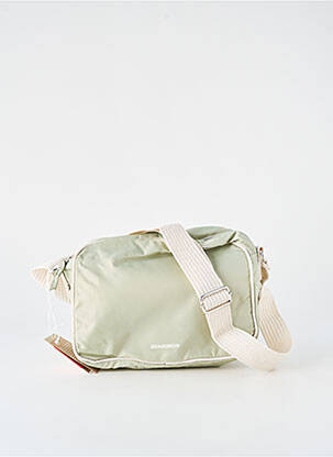 Sac multipoches forme rectangulaire vert BENSIMON femme