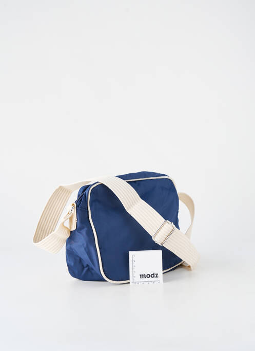 Sac fermeture zippée bleu BENSIMON unisexe