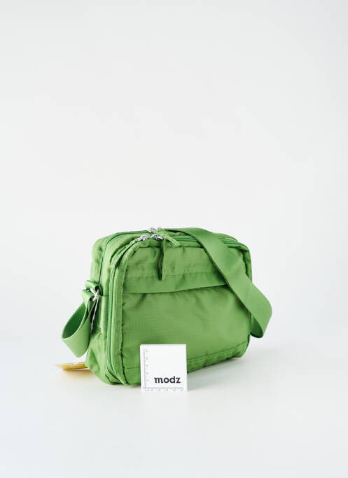 Sac multipoches forme rectangulaire vert BENSIMON femme