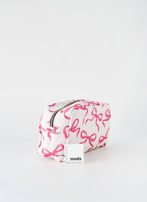 Trousse imprimé fantaisie rose WOUF femme