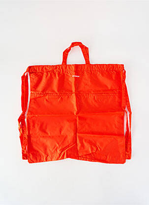 Sac à dos effet matière satinée orange BENSIMON femme