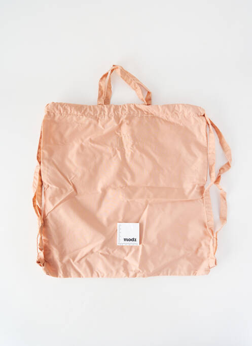 Sac à dos effet matière satinée rose BENSIMON femme
