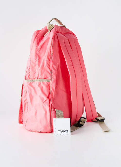 Sac à dos effet matière satinée rose BENSIMON femme