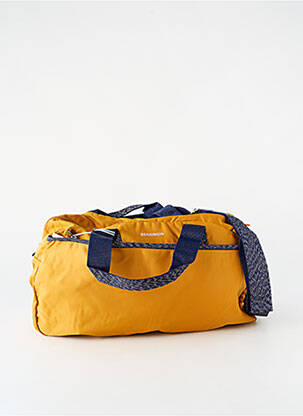 Sac de voyage fermeture zippée jaune BENSIMON femme