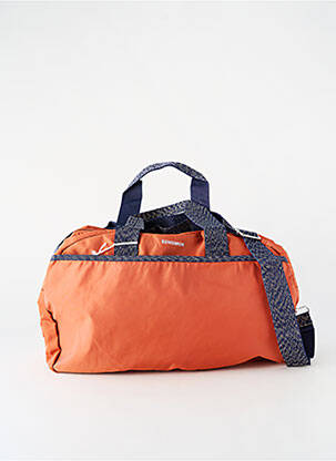 Sac de voyage orange BENSIMON femme