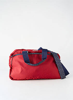 Sac de voyage rouge BENSIMON femme