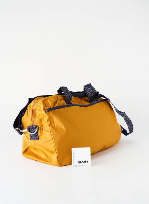 Sac de voyage jaune BENSIMON femme