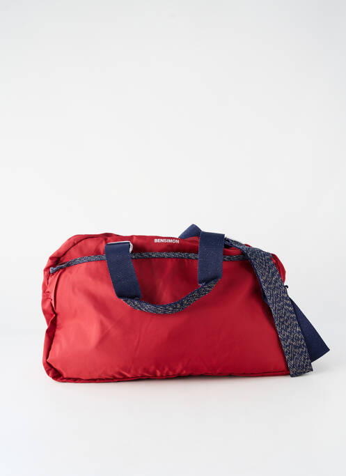 Sac de voyage rouge BENSIMON femme