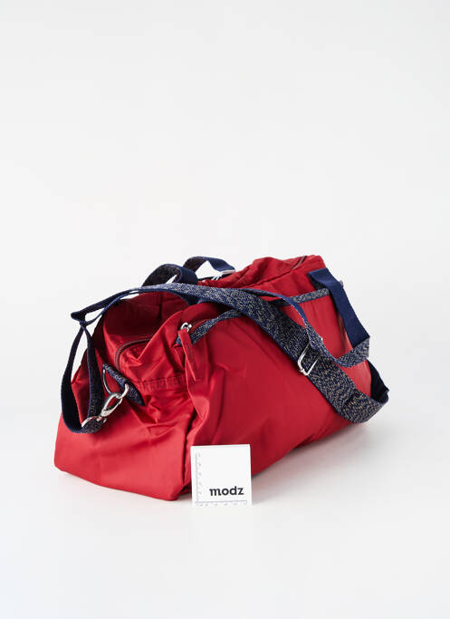Sac de voyage rouge BENSIMON femme
