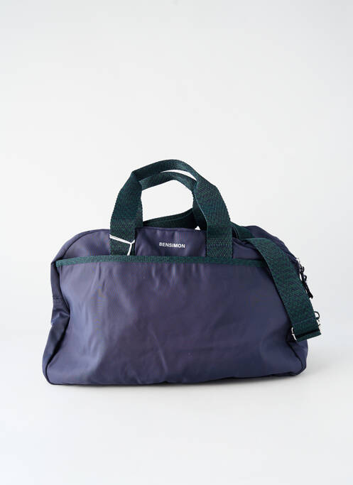 Sac de voyage fermeture zippée bleu BENSIMON unisexe