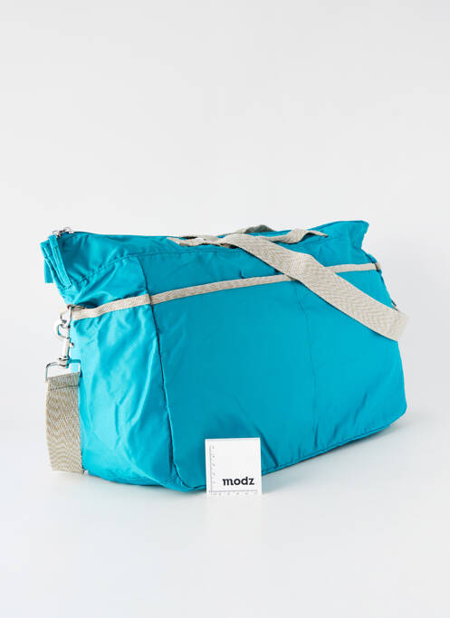 Sac fermeture zippée bleu BENSIMON unisexe