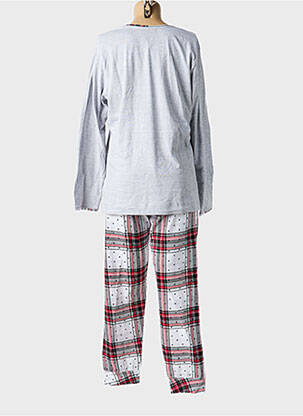 Pyjama bas pantalon gris REBELLE BY PASTUNETTE femme