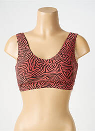 Soutien-gorge sans armature brassieres orange CHANTELLE femme