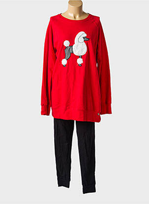 Pyjama bas pantalon rouge REBELLE femme