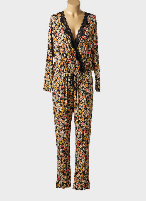 Combi-pantalon coupe cintrée manches longues noir ANTIGEL femme