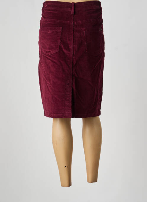 Jupe mi-longue taille normale violet S.QUISE femme