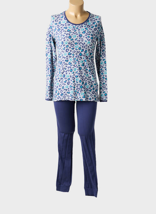 Pyjama bas pantalon bleu REBELLE BY PASTUNETTE femme