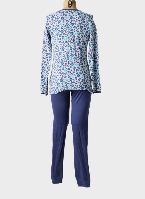 Pyjama bas pantalon bleu REBELLE BY PASTUNETTE femme