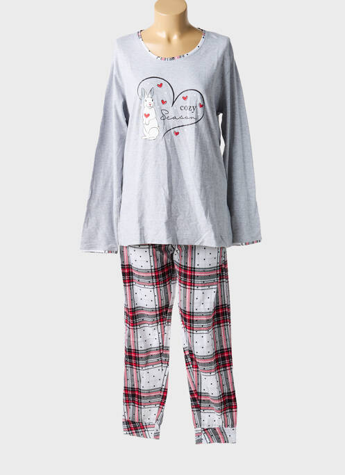 Pyjama bas pantalon gris REBELLE BY PASTUNETTE femme