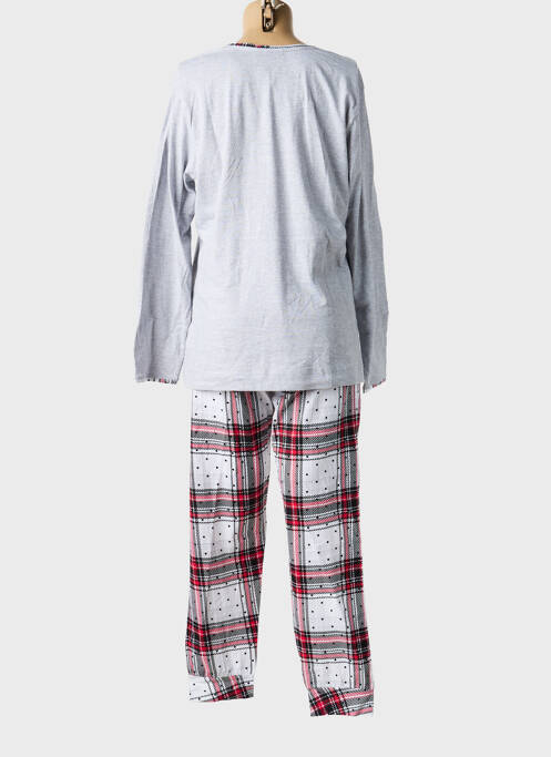 Pyjama bas pantalon gris REBELLE BY PASTUNETTE femme