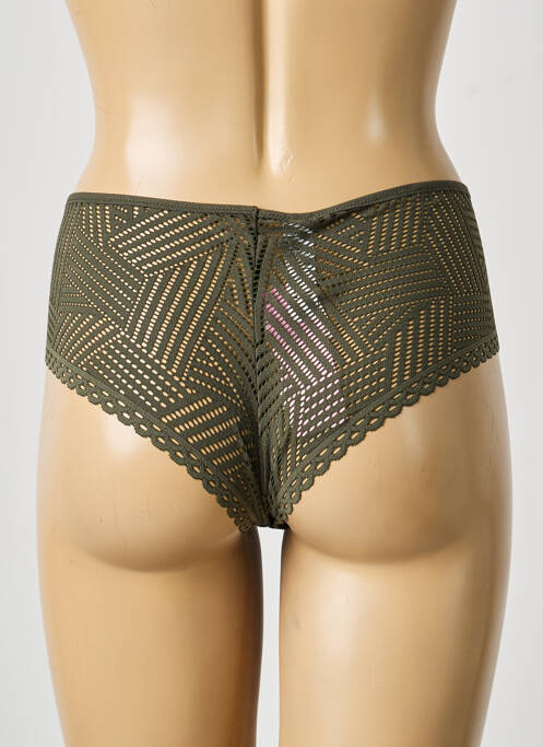 Shorty stretch vert ANTIGEL femme