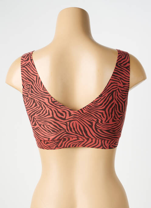 Soutien-gorge sans armature brassieres orange CHANTELLE femme