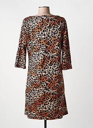 Robe courte manches 3/4 manches 3/4 noir VEGAS femme