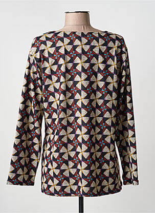 Pull coupe cintrée manches longues rouge NIKI MODE femme