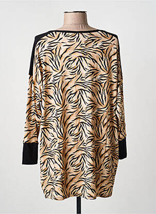 Pull stretch beige ANTIGEL femme
