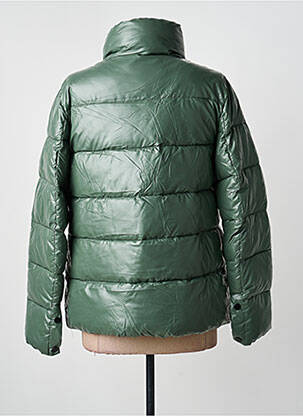 Doudoune poches sans capuche vert ATTRAIT femme