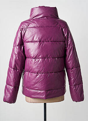 Doudoune poches sans capuche violet ATTRAIT femme