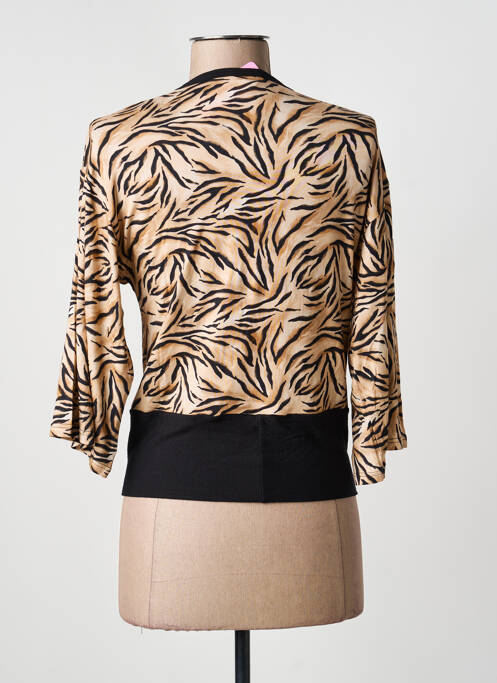 Top tissage jersey beige ANTIGEL femme