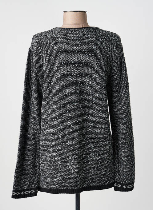 Gilet manches longues stretch noir TEL'TELLE femme