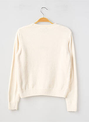 Pull stretch manches longues beige GARCIA fille