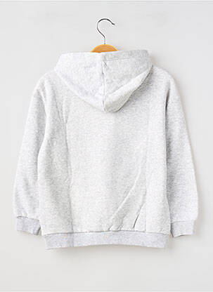 Sweat-shirt à capuche stretch manches longues gris GARCIA fille