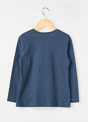 T-shirt stretch manches longues bleu MAYORAL fille