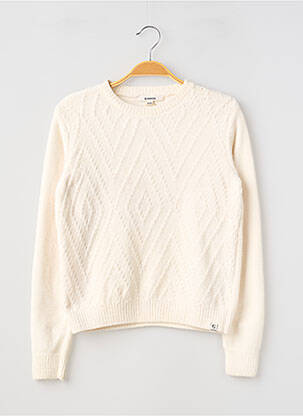 Pull resserrée sur le bas manches longues beige GARCIA fille