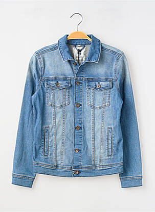 Veste casual fermeture boutonnée sur le devant bleu GARCIA fille