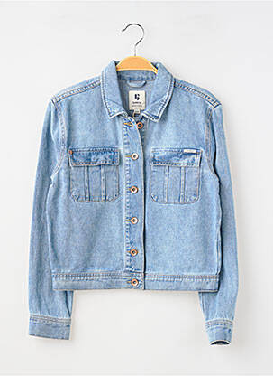 Veste casual fermeture boutonnée sur le devant bleu GARCIA fille
