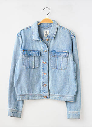 Veste casual fermeture boutonnée sur le devant bleu GARCIA fille