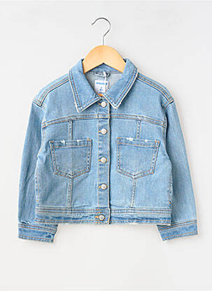 Veste casual fermeture boutonnée sur le devant bleu MAYORAL fille