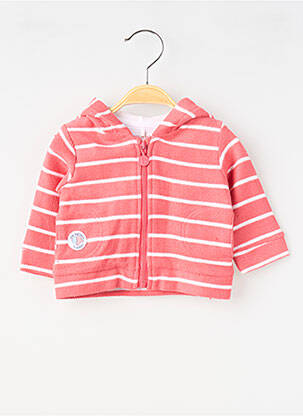 Veste casual col rond rose BOBOLI fille