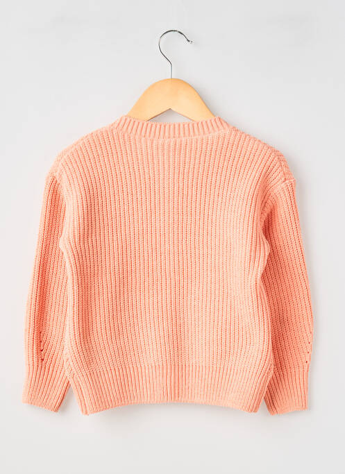 Gilet manches longues maille tricot orange GARCIA fille