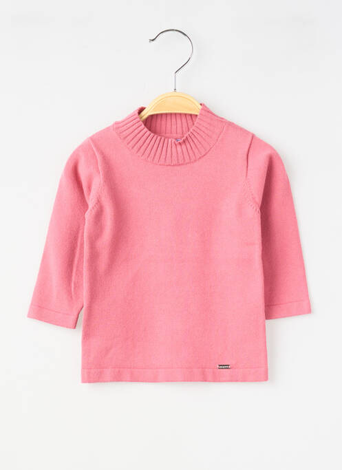Pull manches longues manches longues rose MAYORAL fille