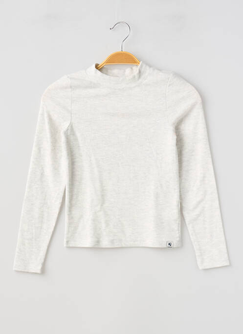 Sous-pull stretch manches longues gris GARCIA fille