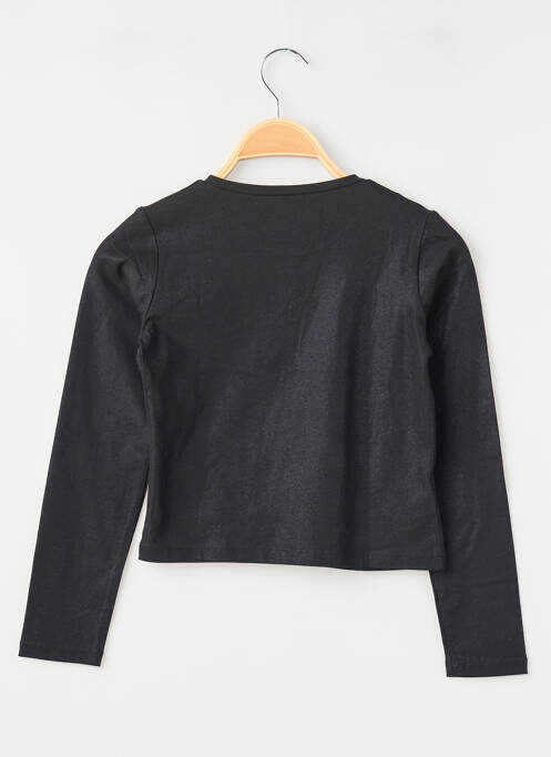 Top manches longues manches longues noir MAYORAL fille
