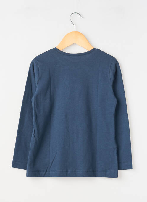 T-shirt stretch manches longues bleu MAYORAL fille