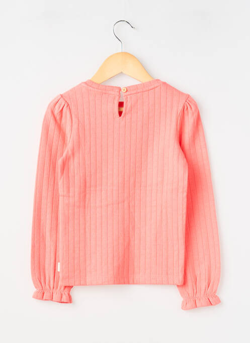 T-shirt fermeture boutonnée au dos manches longues orange GARCIA fille